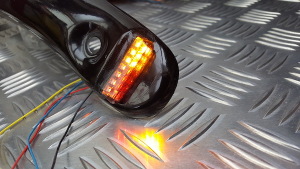 Rocket 3 Fender Strutt Covers Led